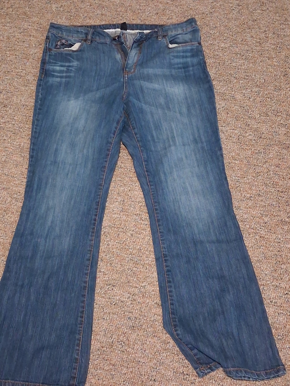 Code Bleu Slim Bootcut Jeans